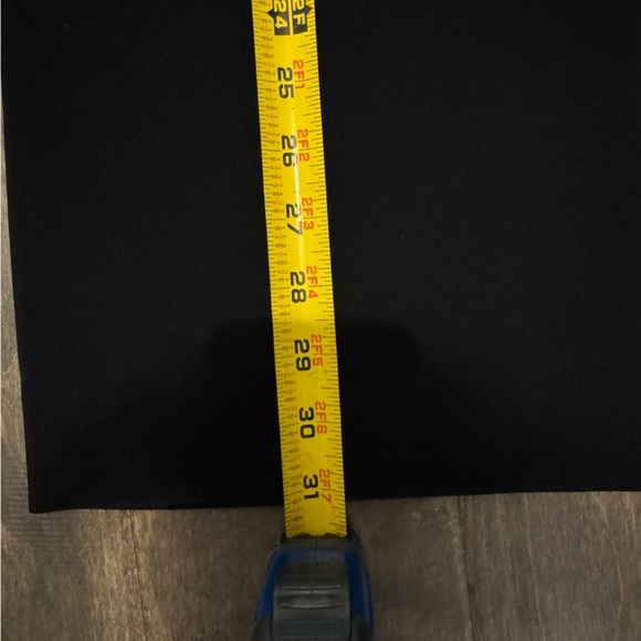 Louben Black Wide Leg Dress Pants Size 8 | Side Zip Tailored Work Trousers - Picture 13 of 13